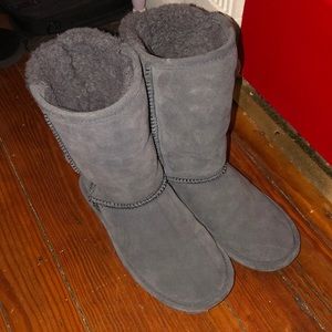 Grey Bearpaw Boots
